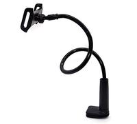 VOANZO Cell Phone Holder, Flexible Lazy Phone Holder 80cm Long, Arm Clamp Bracket Mount Stand for All Phone and Tablet - (black)