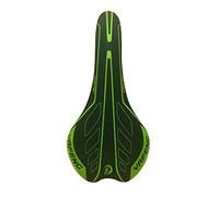 VOANZO Comfortable Mountain Bike Saddle, Trekking Road Bike Bicycle Seat, Green