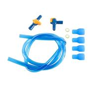 VOANZO Cycling Water Bladder Bite Valve Replacement Kit with Straight and Elbow Tube Connectors Adjustable Silicone Valve for Hydration Pack Backpack Camping Hiking Travel