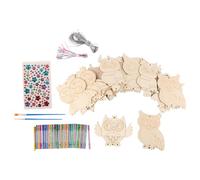 VOANZO DIY Owl Wind Chime Craft Set Garden Home Outdoor Decoration Wind Chime Craft Kit