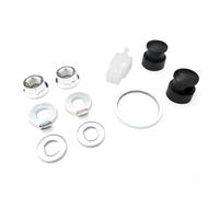 VOANZO E-Bike Hub Motor Nuts Kit Electric Bicycle Wheel Lock Nuts Motor Axle Bolt Screw M12