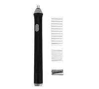 VOANZO Electric Eraser Automatic Portable Rubber with 22 Eraser Refills for Drawings Sketches Painting(Black)