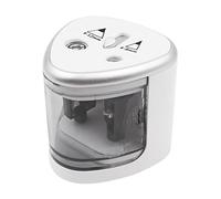 VOANZO Electric Sharpener Automatic Pencil Sharpener with Two Holes for Pencils 6-12 mm Diameter Operated in School Classroom Office