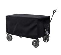 VOANZO Foldable Wagon Camping Trailer Cover, 420D Thickened Oxford Cloth Cover For Camping Trolley,Outdoor Waterproof (97x56x51cm 420D)