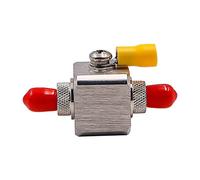 VOANZO Lightning Arrestor F Type Male to Female Square 3GHz 75 ohm Lightning Surge Protector For Internet Digital TV Satellite Antenna Connections