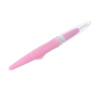 VOANZO Mini Felting Handle Holder with 3 Needle Wool Felt Embroidery Craft Tool (Pink)