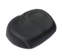 VOANZO No Nose Bicycle Saddle, Shock-Absorbing Soft Widened Saddle with Double Damper Bow, Bike Seat Replacement, Fit Most Men Women Bikes, PU Leather