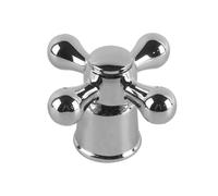 VOANZO Plum Cross Wheel Handle Faucet Switch for Bathroom Kitchen Sink Faucet Control Easy Turn Operation Durable Faucet Valve Handle