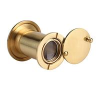 VOANZO Pure Brass Door Peephole Wide Angle Door Spy Hole Spy Hole for Front Door Suitable for Bore Size 16mm