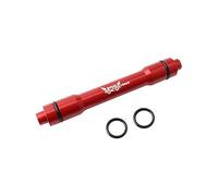 VOANZO Red Aluminum Alloy Conversion Skewer Adapter 15mm Front Thru Axle to 9mm Quick Release Mountain Bike Thru Axle Hub Adapter 100mm