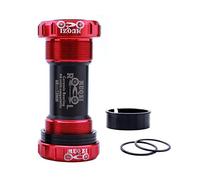 VOANZO Red Mountain Bike 68-73mm Bottom Bracket Shell Thread BC1.37 Type Crankset Ceramic Bearings Integrated Bike Central Axle