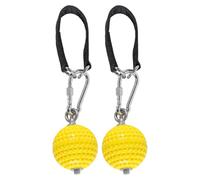 VOANZO Rock Climbing Holds Pull Up Power Ball For Strength Training Attachment Neutral Grip Pull Up Handles For Chin Up Bar Kettlebell Barbell Home Gym Workout