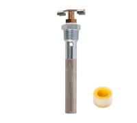 VOANZO RV Water Heater Anode Rod 3/4" NPT Magnesium Upgrade for Hot Water Tanks Absorb Corrosion 4.84" for Water Heater Longevity 1 Pack with Water Outlet Function