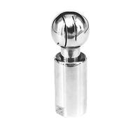 VOANZO Sanitary Stainless Steel 304 Tank Spray Cleaning Ball -1/2" BSP Threaded Female Connection for CIP Tank Cleaning 360º Rotary