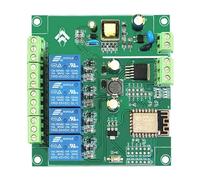 VOANZO WIFI Four-Way Relay Module And ESP-12F 5V Power Supply Secondary Development Board Is Suitable For DIY Programming Projects