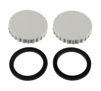 VOANZO Winter Closure Set 2 Pieces for Pools Winter Cap Pool Winter with Matching Seals Frost Proof Secure and Tight Seal for Pool Winterization