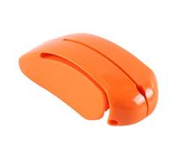 VOANZO Writing and Drawing Aid Device Pen Gripper Handwriting Aid for Right and Left Hand Parkinson's Patients Essential Tremor Fluted Stylus Grip Orange