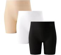 Voarge 3 Pack Anti Chafing Shorts Soft Safety Chub Rub, Shapewear Long Underwear Cycling Shorts for under dress, XXL