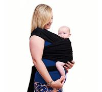 Voarge Baby Sling Wrap, Adjustable Unisex - Multi-Purpose Baby Carrier, Baby Sling Wrap Carrier from Newborns to Todder Child, Newborn Carrier Ideal for Newborns, Black