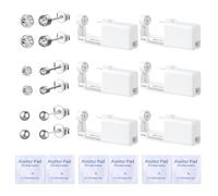 Voarge Ear Piercing Gun Kit - Disposable, Sterile, Painless Self-Piercing Tool with Ear Studs, Stainless Steel