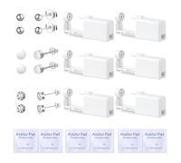Voarge Ear Piercing Gun Kit - Disposable, Sterile, Painless Self-Piercing Tool with Ear Studs, Stainless Steel