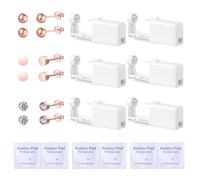 Voarge Ear Piercing Gun Kit - Disposable, Sterile, Painless Self-Piercing Tool with Stainless Steel Ear Studs