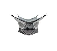 Voarge Small Animals Hammock 3 Tiers Swing Hanging Bed, Cage Toy Hideout Small Pet Swing Squirrel Hideaway, Warm Hammock for Parrot ferret Squirrel Hamster Rat Playing Sleeping, Grey