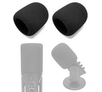Voarmaks 2-Pack Foam Windscreen Mic Cover Compatible with Sennheiser Profile USB Microphone, High-Density Pop Filter