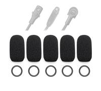 Voarmaks 5-Pack Mic Cover Compatible with Bose A30 A20 A10, ProFlight Series 2, Aviation Headsets Microphone Mic Foam Muff Covers Windscreen Pop Filter