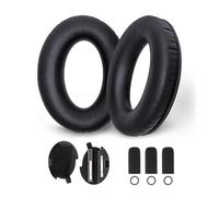 Voarmaks A20 Replacement Ear Pads Cushion- Compatible with Bose A20 Aviation Headset includes Inner Ear Cup Foam Filter Inserts,3 Mic Cover Muff,Comfort Protein Leather,Memory Noise Isolation Foam