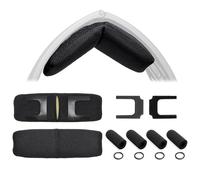 Voarmaks A20 Upgrade Headband Cushion Pad + 4 Pack Foam Mic Cover Compatible with Bose A20 Aviation Headset, Headband Pad with Memory Foam + 4 Microphone Windscreens & 4 O-Rings (Refresh Kit)
