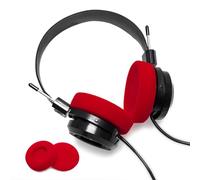 Voarmaks Ear Pad Foam Cushions Compatible with Sennheiser HD414 Grado SR60 SR60i SR80 SR80i SR80e SR125 SR225 SR325 SR SRI RS Series PS1000 GS1000 Headphones (Red)