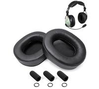 Voarmaks Ear Pads Cushion Compatible with David Clark DC ONE-X XA XH XP Aviation Headsets Including Soft Leatherette Ear Seals, 3 Mic Muffs