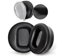Voarmaks Extra Large Lambskin Ear Pads, Compatible with Audeze Maxwell Headphones, Thick Memory Foam, 2 Mic Covers