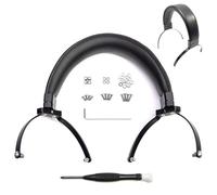 Voarmaks Genuine Leather Full Metal Headband Compatible with Sennheiser HD650,HD660 S,HD600,HD6XX,HD58X,HD580,HD565,HD545,HD535 Headphone Replacement Head Beam Band Headset