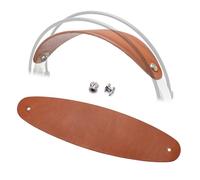 Voarmaks Genuine Leather Headband Strap with Flat Screw Nut Upgrade - Compatible with AKG K701, K702, Q701, Q702, K601, K612, K712 Headphones, Premium Handcrafted, Durable & Breathable