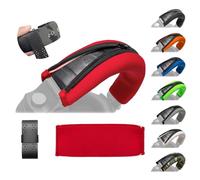 Voarmaks HDJ X7 Replacement Headband Cushion Cover Compatible with Pioneer HDJ-X5 X5BT HDJ-X7 X7BT X7S HDJ-X10 HDJ1000 HDJ1500 HDJ2000 DJ Headphone - Headband Tape Protection (Red)