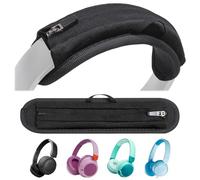 Voarmaks Headband Cushion Cover Compatible with JBL JR300, JR300BT, T450BT,JBL JR 460NC, Junior 320, Junior 320BT, Tour One M2, 6mm Thick Soft Cushion, No Wobble Zipper Slider, with Hanging Loop
