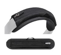 Voarmaks Headband Cushion Cover Compatible with Marshall Major V, Major IV, Major III, Monitor III, Monitor II Headphones, 6mm Thick Soft Cushion, No Wobble Zipper Slider, with Hanging Loop