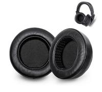 Voarmaks Lambskin Replacement Ear Pads Compatible with Pioneer HDJ-X5 X5BT HDJ-X7 X7BT X7S HDJ-X10 HDJ1000 HDJ1500 HDJ2000 DJ Headphones - Real Leather & Slow Rebound Memory Foam Version
