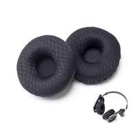 Voarmaks Premium Foam Ear Pads Cushions Compatible with Koss Porta Pro PP KSC35 KSC75 KSC55 Headphone (All Black)