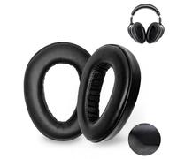 Voarmaks Sheepskin Real Leather Foam Cushion Ear Pads Compatible with Sennheiser PXC550 PXC550's 550-II MB 660 PXC 480 Series Headphone Replacement EarPads