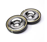 Voarmaks Titanium Diaphragm Headphone Speaker Driver - Compatible with Logitech G Pro X, AKG K371 K361 K545, Sennheiser HD380 PRO, Hyperx Cloud Revolver Headphones - 50mm Diameter, 32 Ohms Impedance