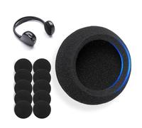 Voarmaks Universal Foam Ear Pads Cushion 50mm-90mm, 5Pairs Premium 4-5mm Thickness High Density Foam Headphone Earpads for Music, Gaming, Office & Call Center Headsets (60mm,2.36",5Pairs)
