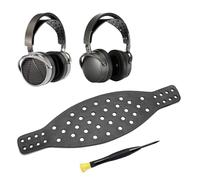 Voarmaks Wide Lambskin Headband Strap Compatible with Audeze Maxwell Gaming Headset & Audeze MM-100 Professional Headphone, Premium Double-Sided Leather Handcrafted, Durable, Comfortable, Cooler