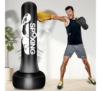 Vobab Professional 70" Adult Training Punching Bag with 360° Rotating Base and Stand, Suitable for Boxing, Taekwondo, Karate, Muay Thai, Fitness Training Equipment for The Whole Family