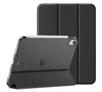 Vobafe Case for iPad Air 11 Inch Case (M4 2026/M3 2025/M2 2024), iPad Air 5/4 Generation 10.9" (2022/2020), Durability Protection with Translucent PC Back, Support Touch ID, Auto Wake/Sleep, Black