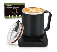 VOBAGA Coffee Mug Warmer Set with Auto Shut Off, 15 oz Coffee Mug Gift Set & 3 Temperature Settings Home Office Desk Accessories