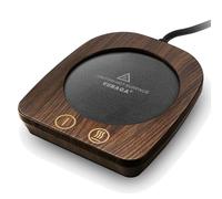 VOBAGA Imitation Wood Grain Coffee Cup Warmer & Mug Warmer For Desk, Auto Shut Off Electric Cup Beverage Warmer Plate with 3 Temperature Settings for Tea, Water, Cocoa, Milk