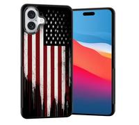 Vobber for iPhone 17 Case,Slim Anti-Scratch Architecture TPU Shockproof Protective Case Cover for iPhone 17 6.3" 2025,Old American Flag